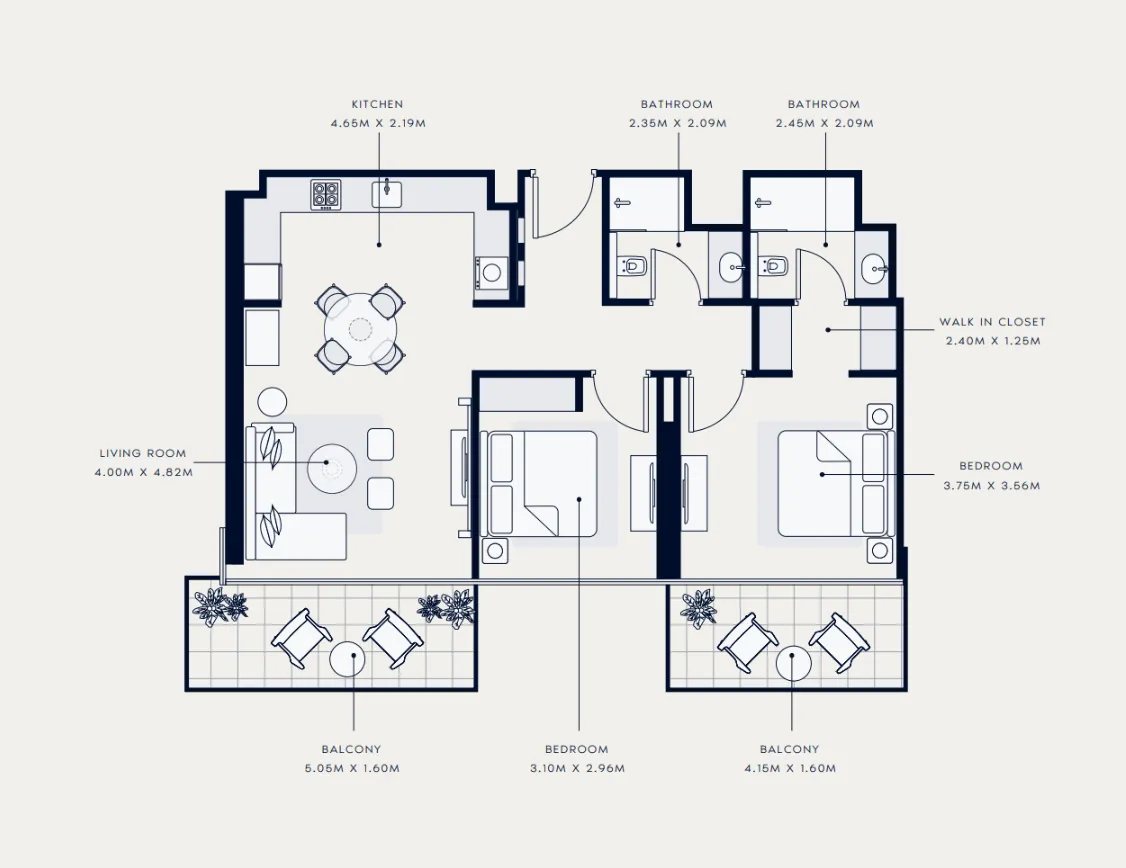 Azizi Azizi Venice floor plan