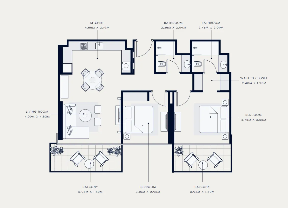 Azizi Azizi Venice floor plan