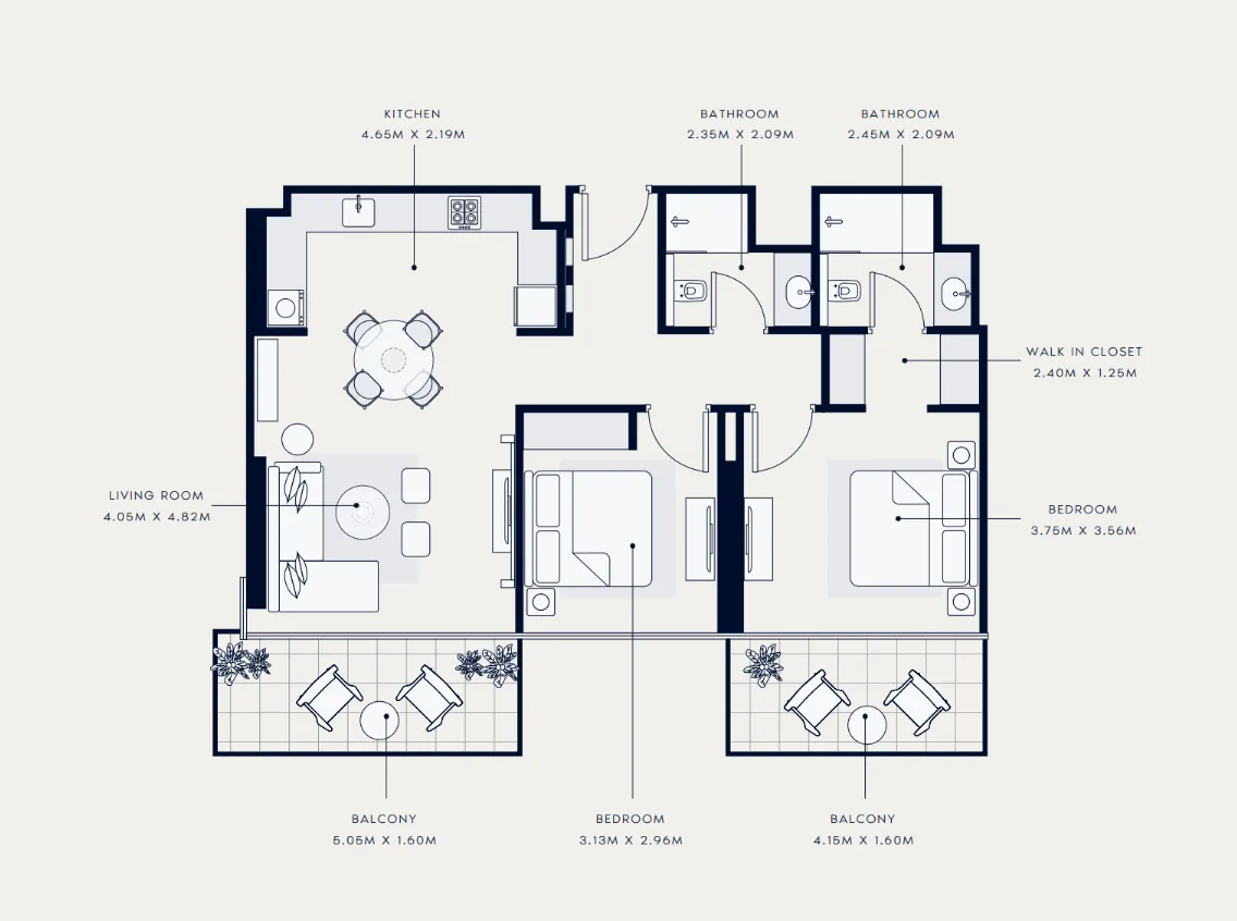 Azizi Azizi Venice floor plan