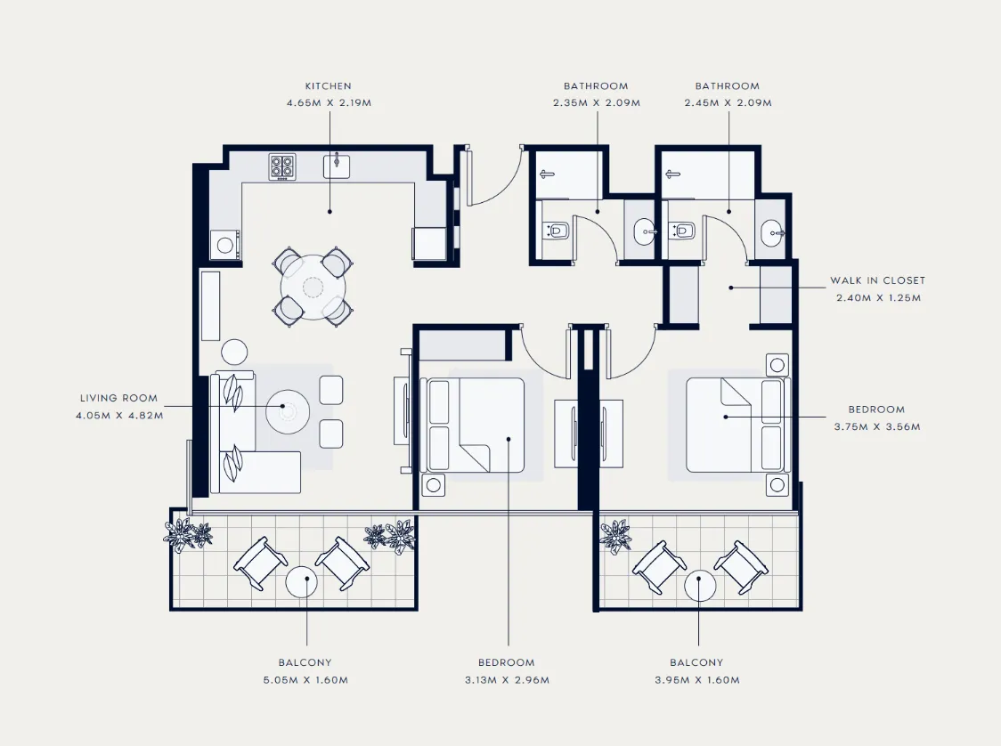 Azizi Azizi Venice floor plan