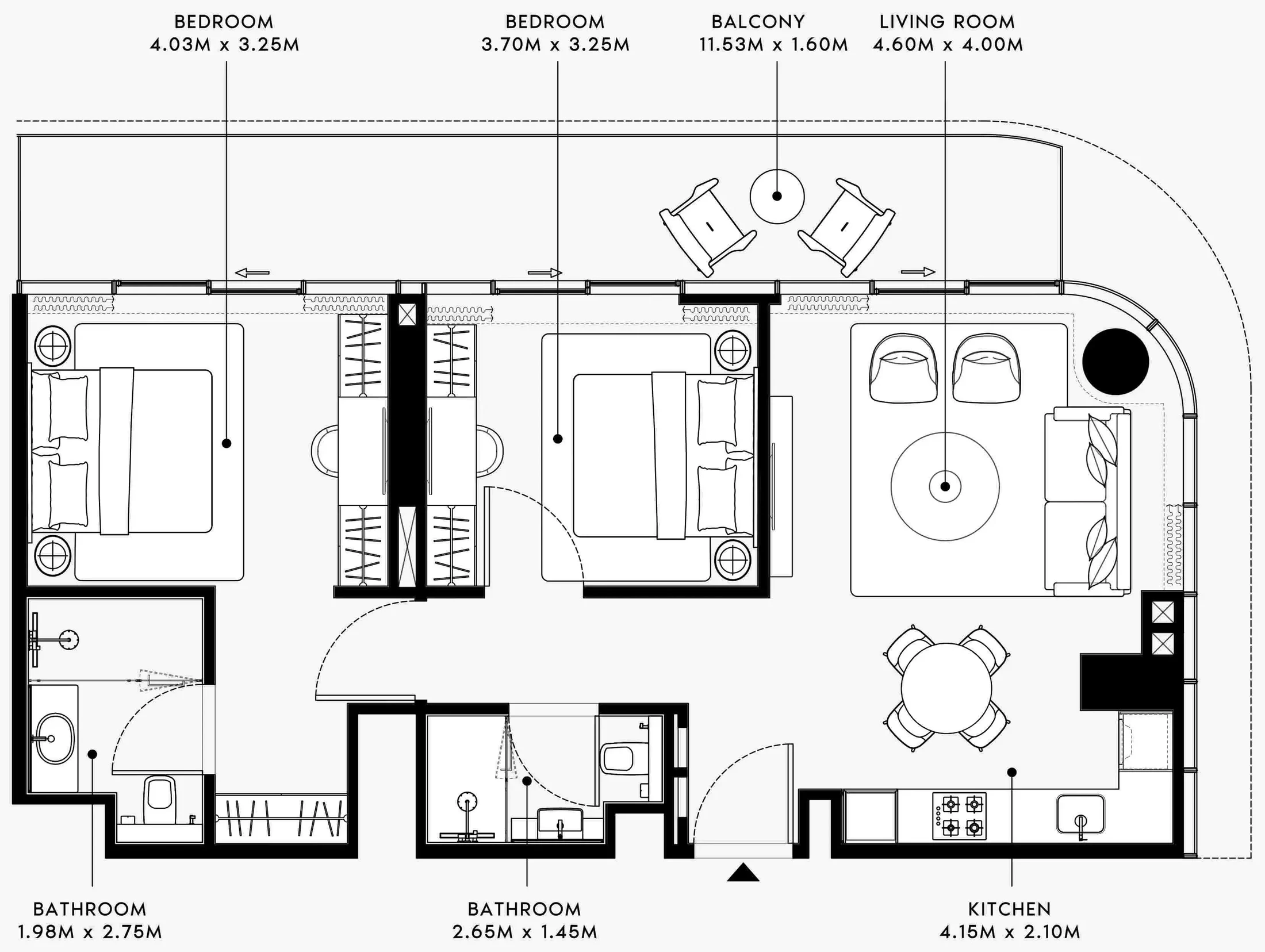 Azizi Azizi Venice floor plan