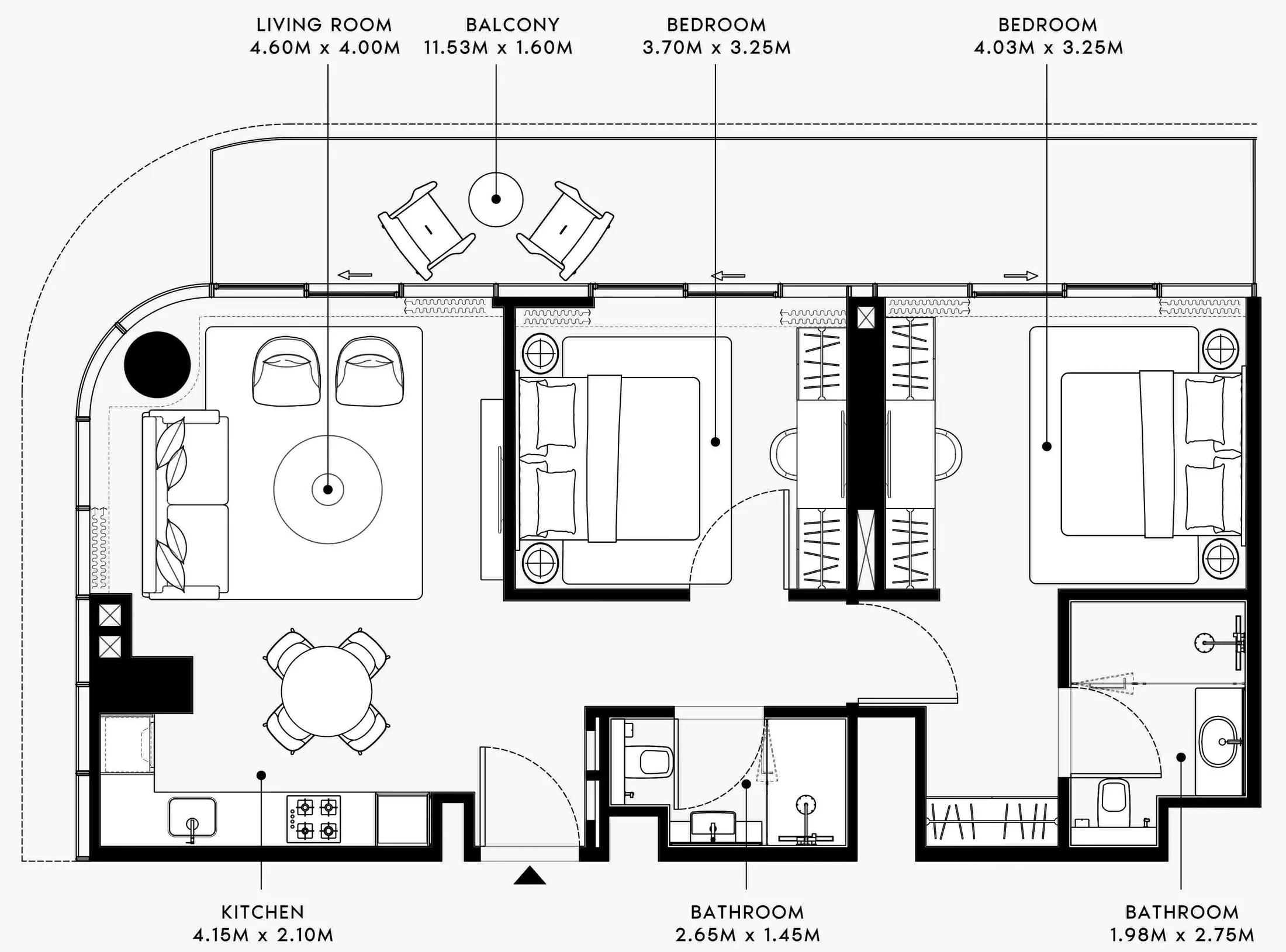 Azizi Azizi Venice floor plan