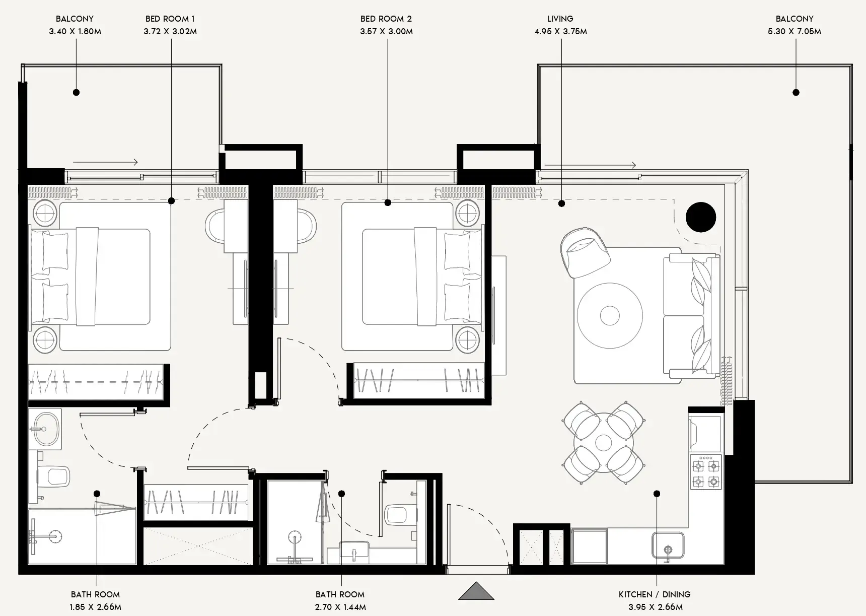 Azizi Azizi Venice floor plan
