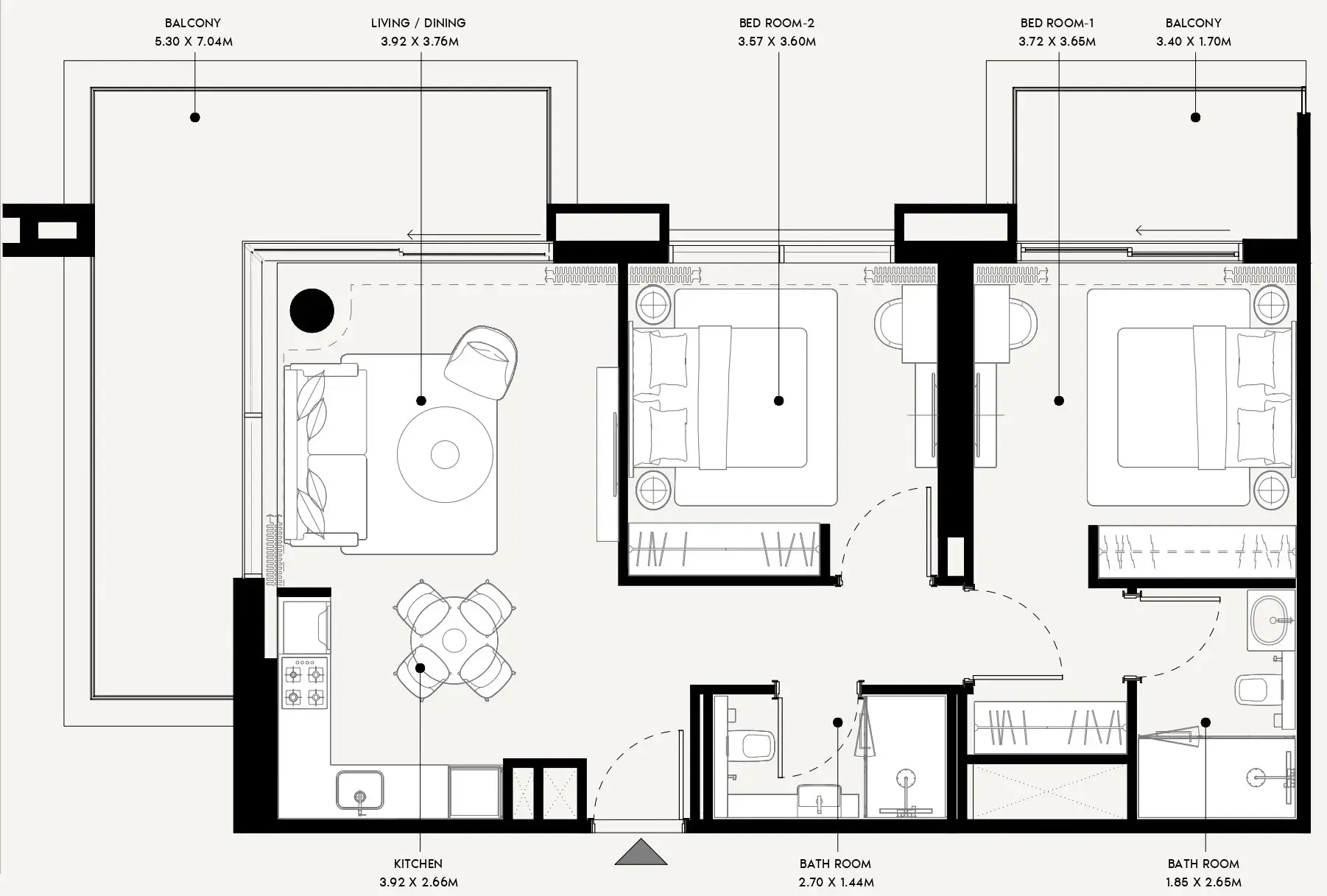 Azizi Azizi Venice floor plan