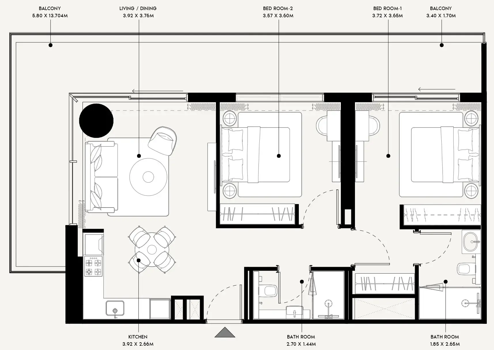 Azizi Azizi Venice floor plan