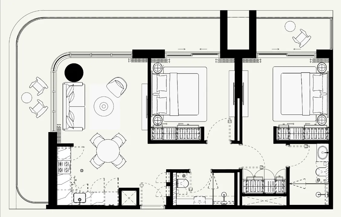 Azizi Azizi Venice floor plan