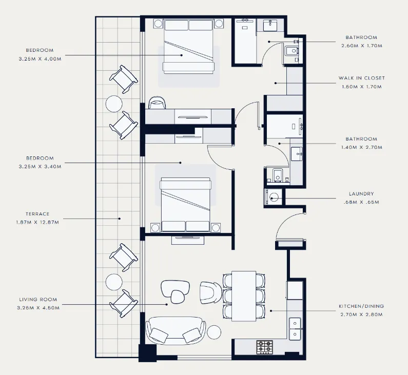 Azizi Azizi Venice floor plan