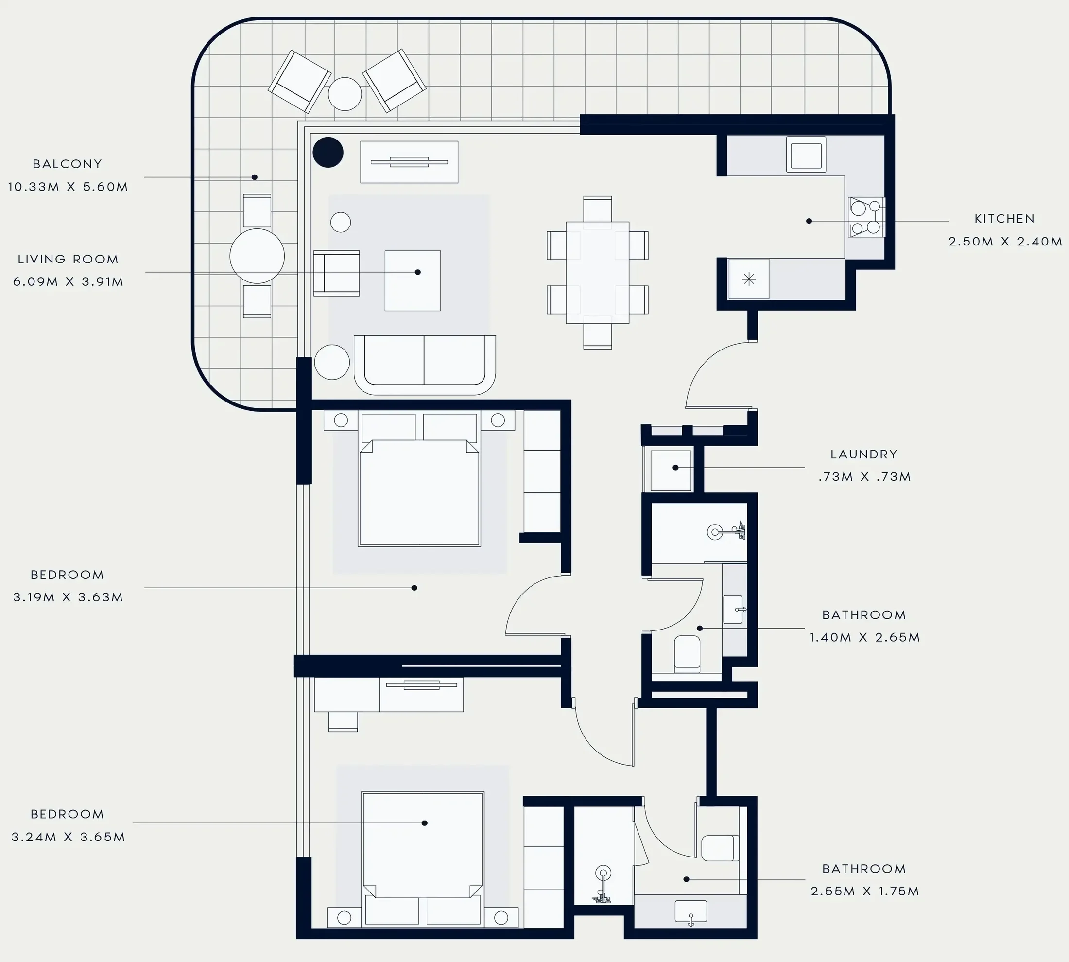 Azizi Azizi Venice floor plan