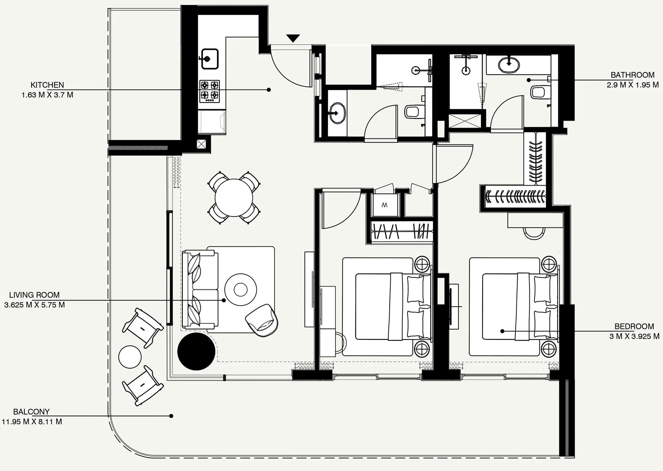 Azizi Azizi Venice floor plan