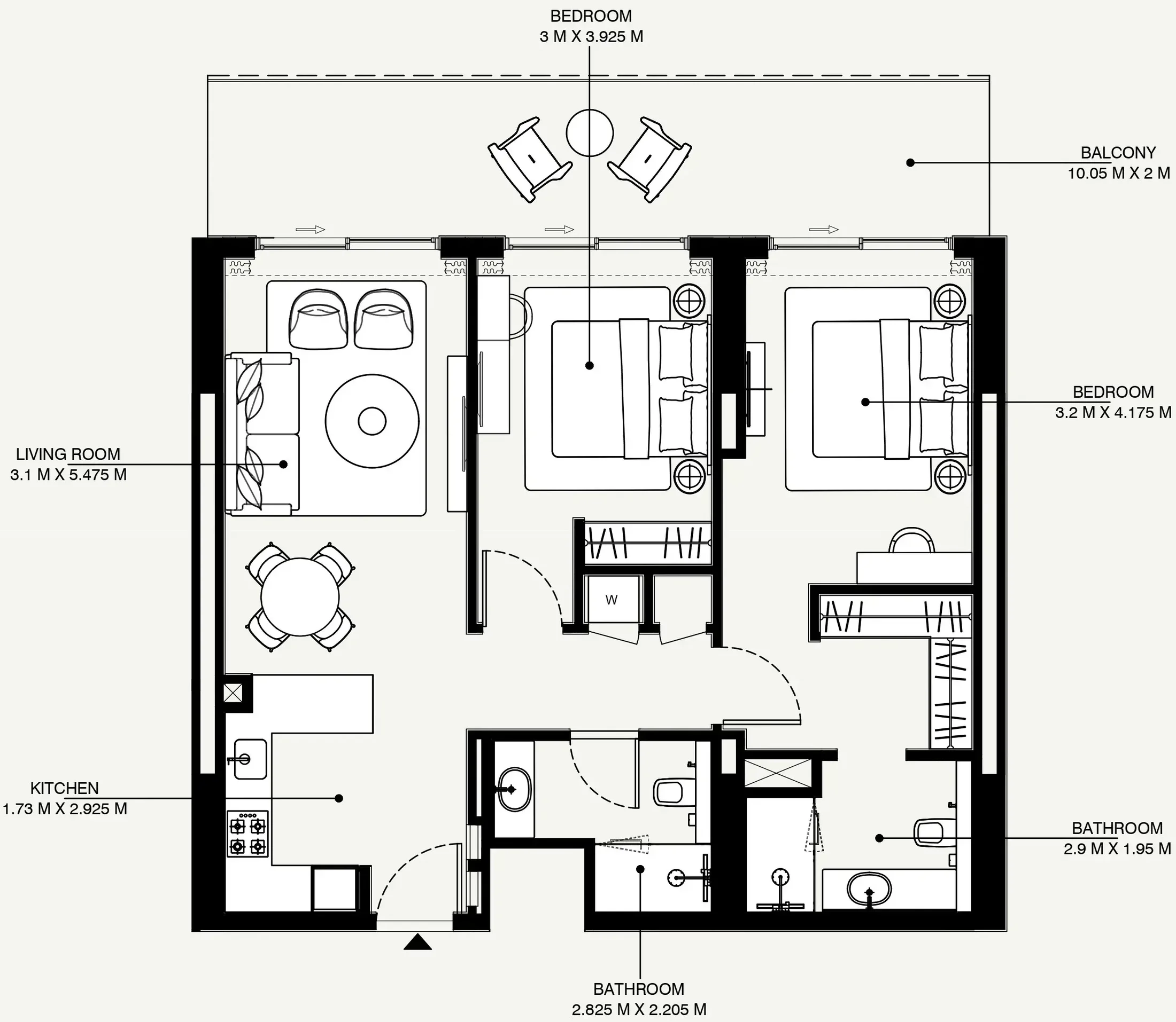 Azizi Azizi Venice floor plan
