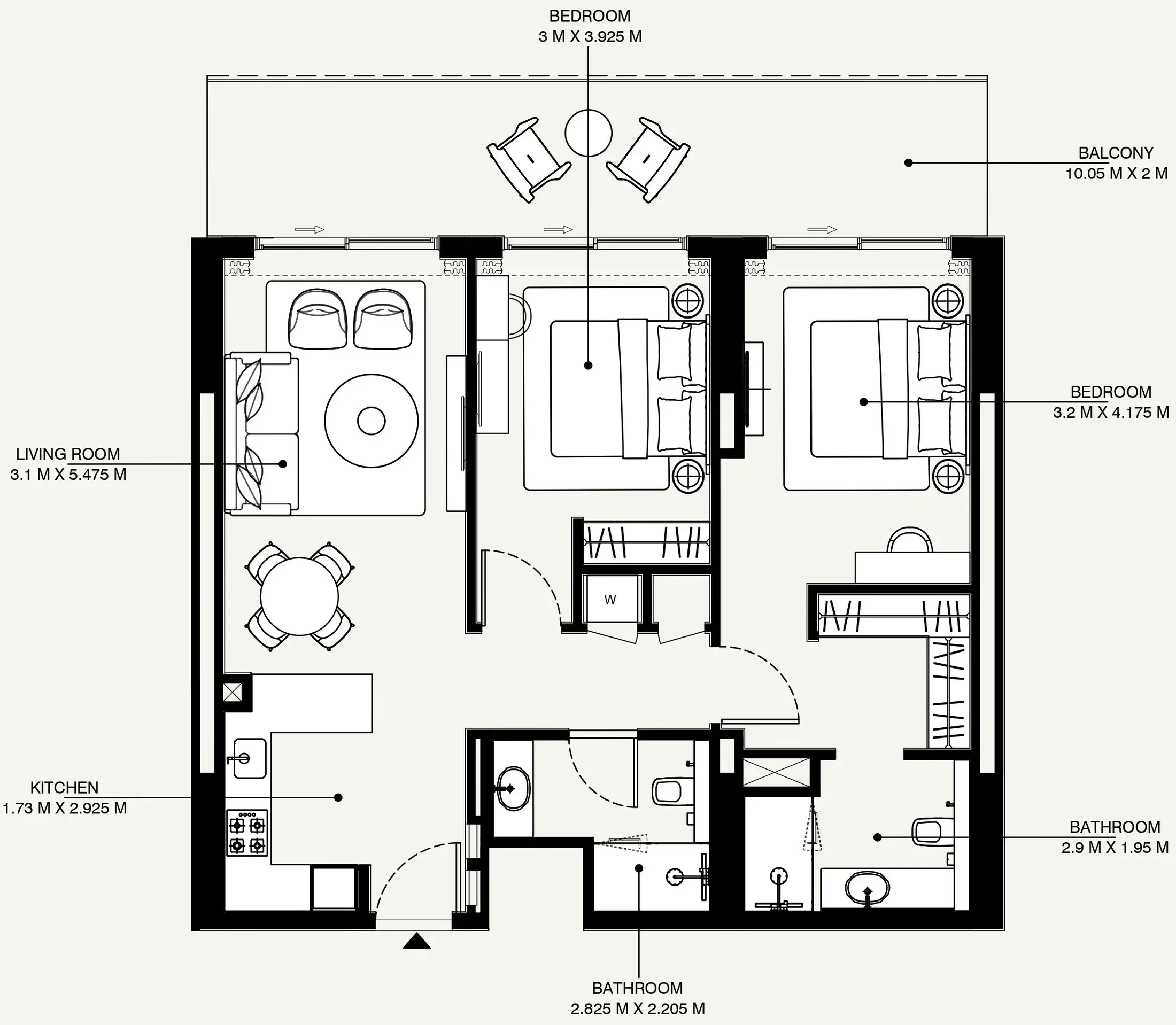 Azizi Azizi Venice floor plan