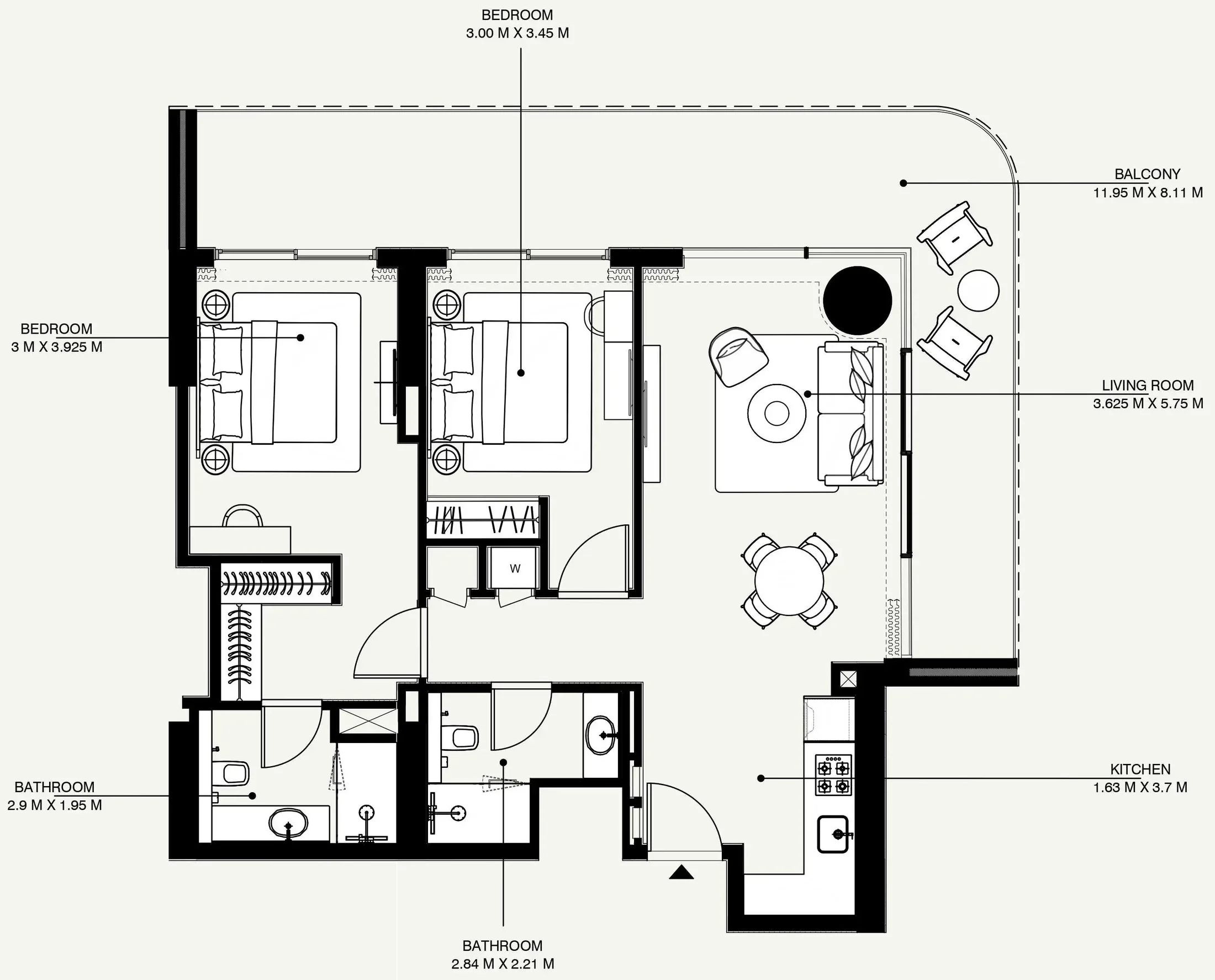Azizi Azizi Venice floor plan