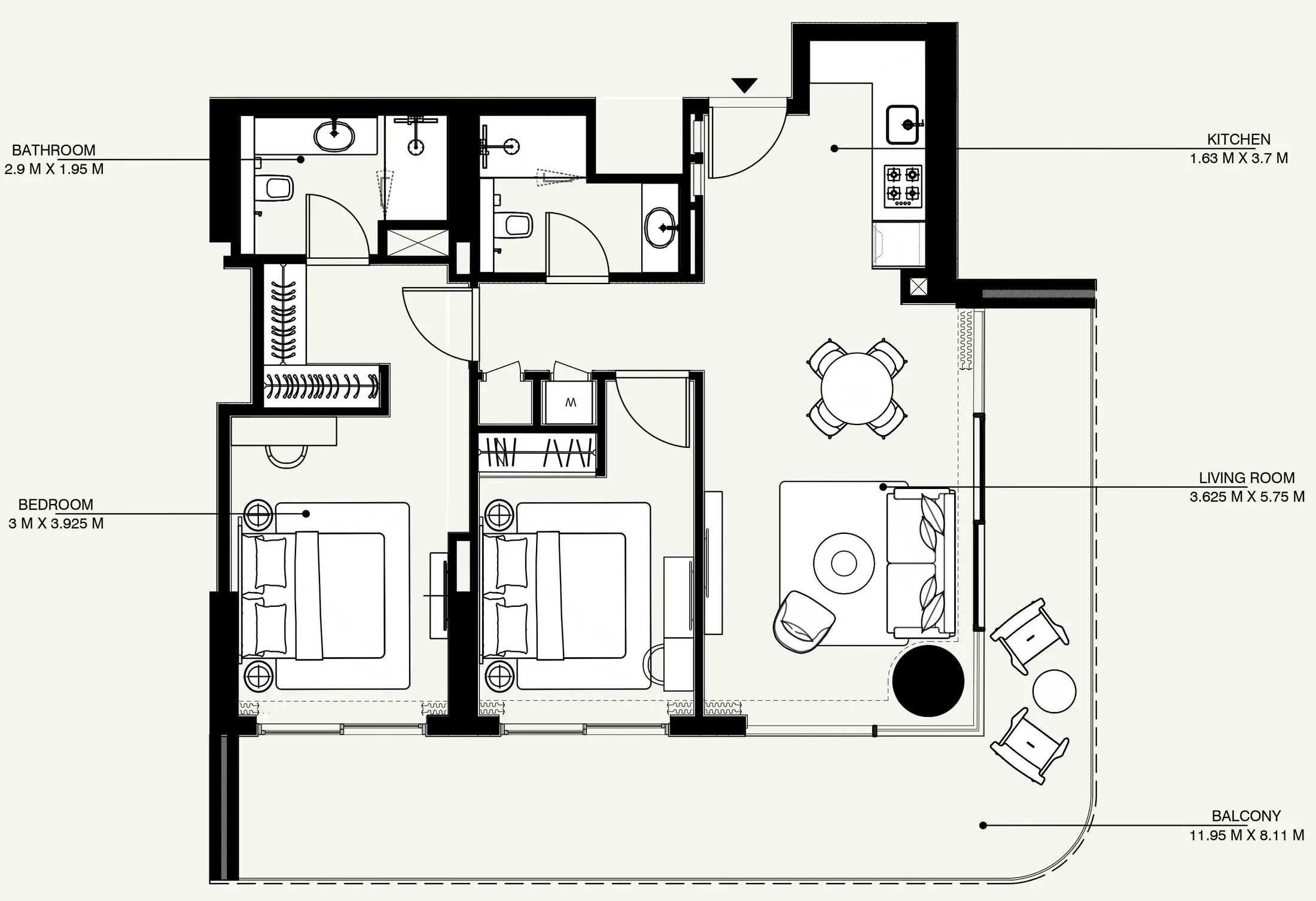 Azizi Azizi Venice floor plan