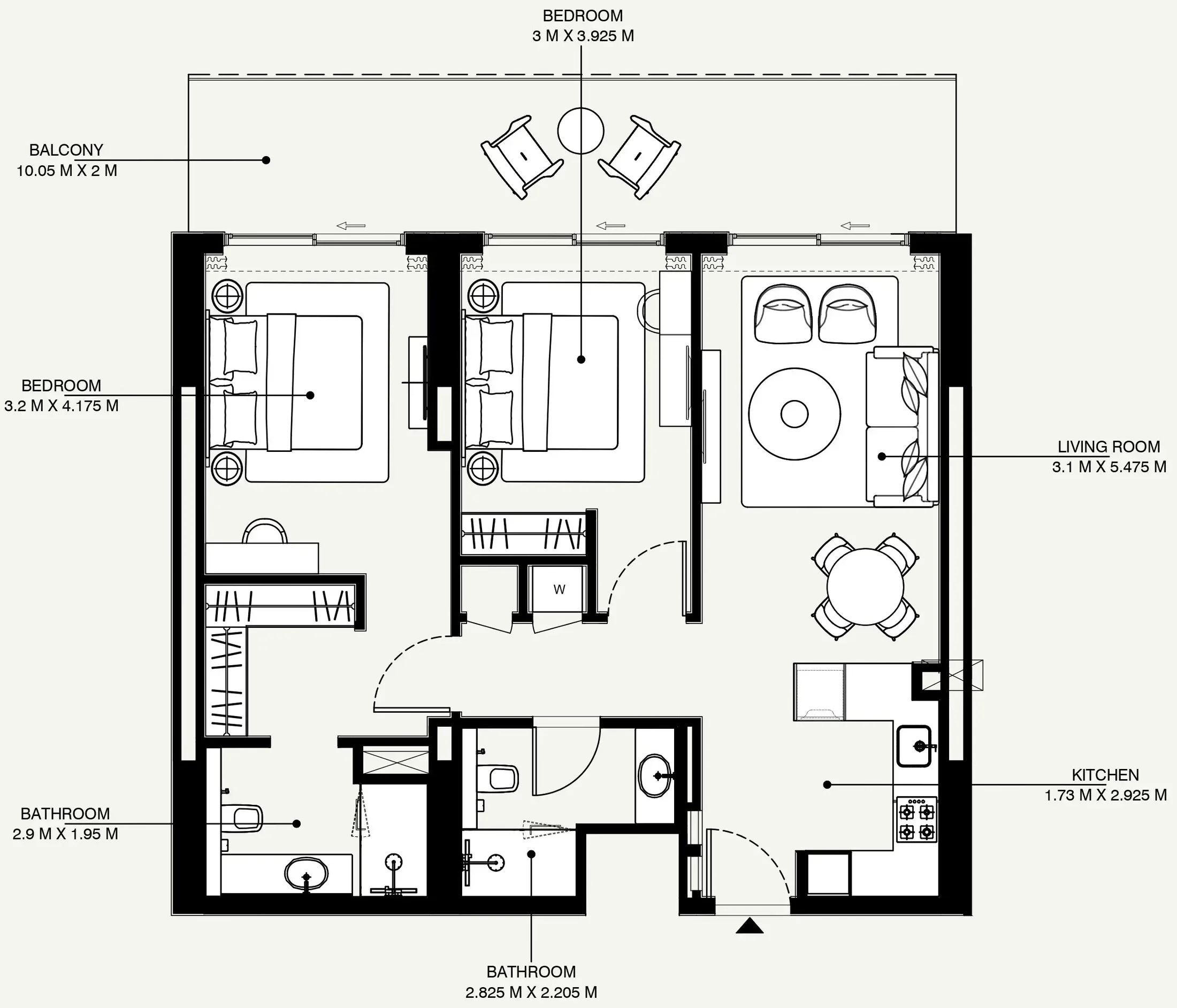 Azizi Azizi Venice floor plan