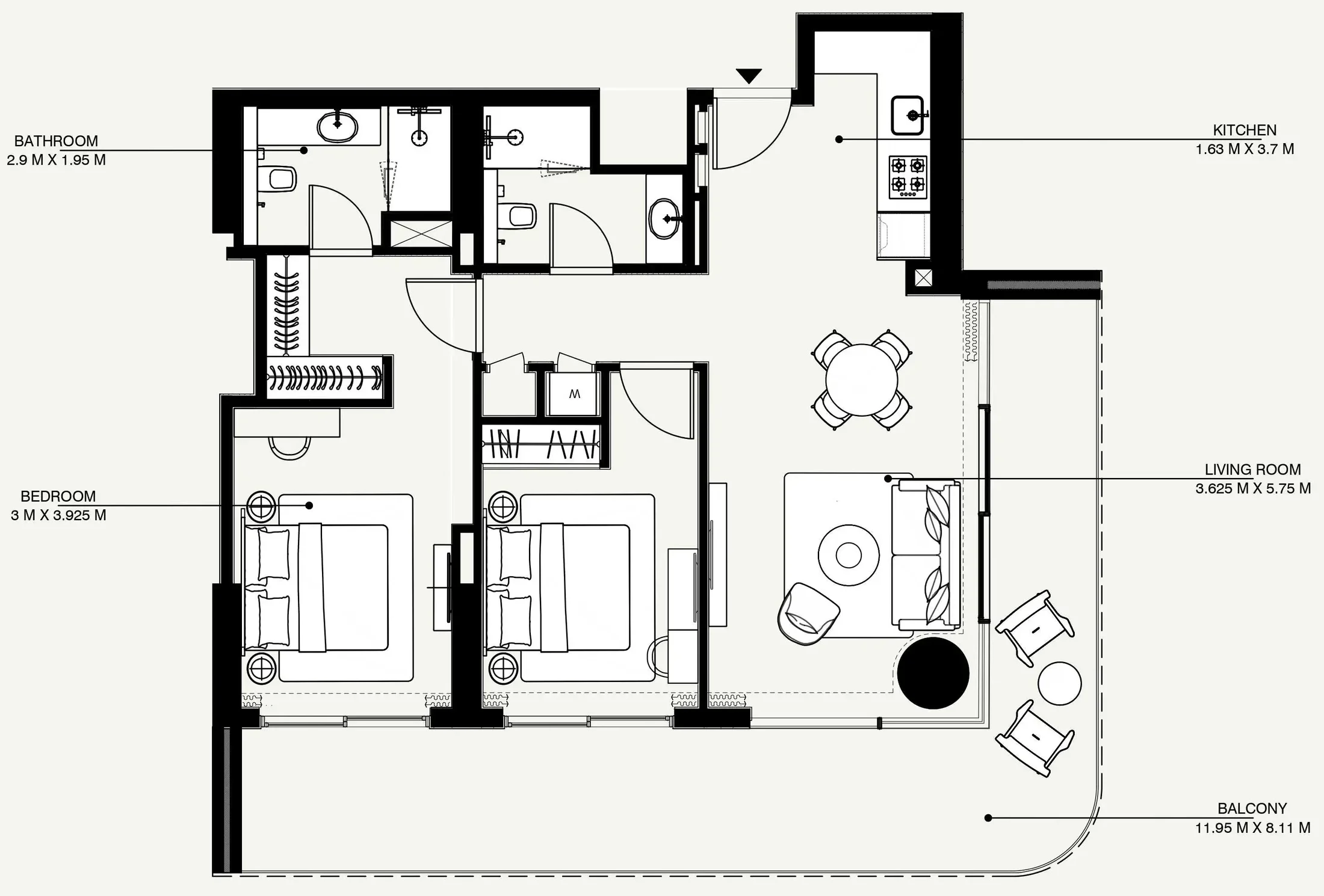 Azizi Azizi Venice floor plan
