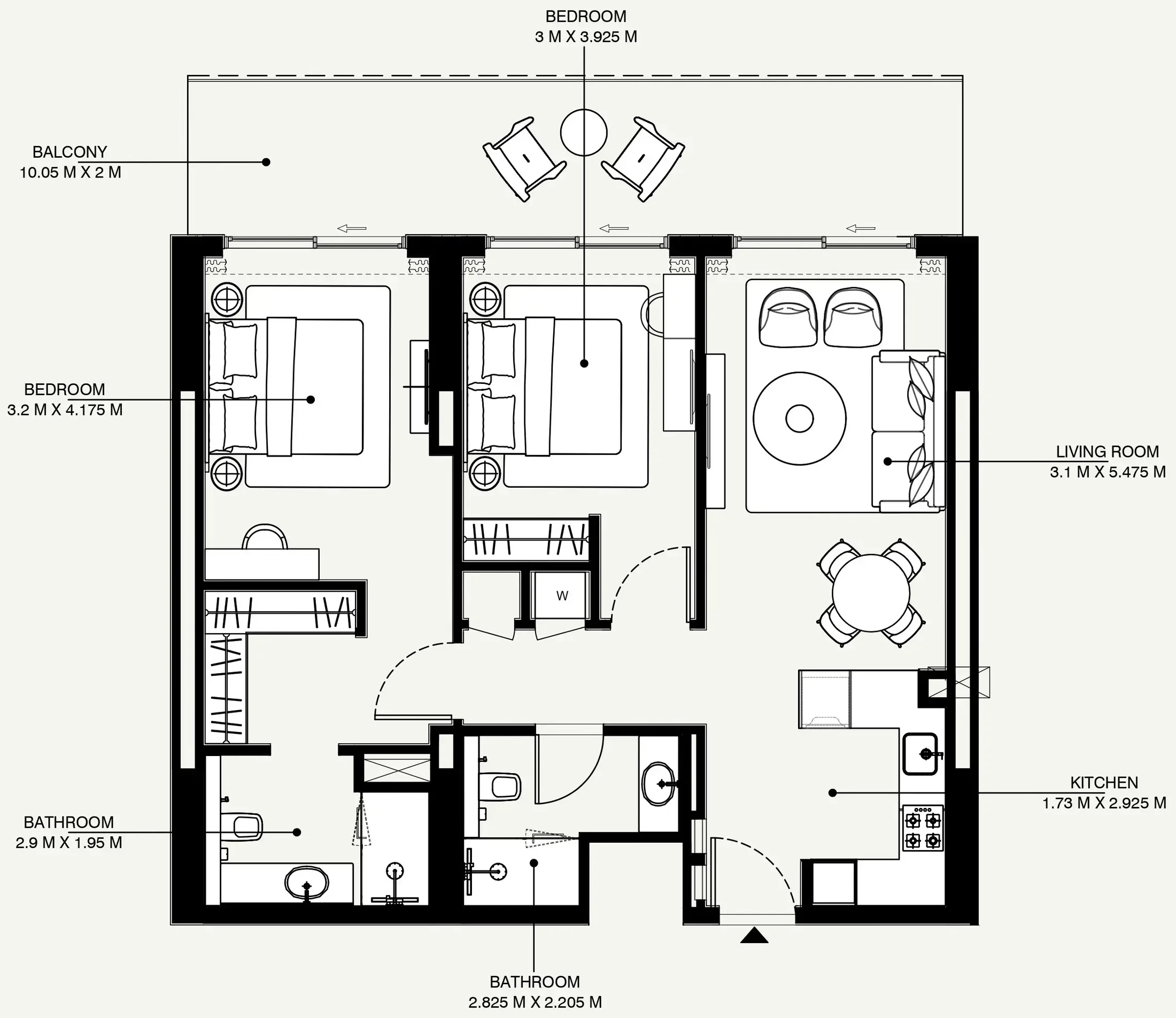 Azizi Azizi Venice floor plan