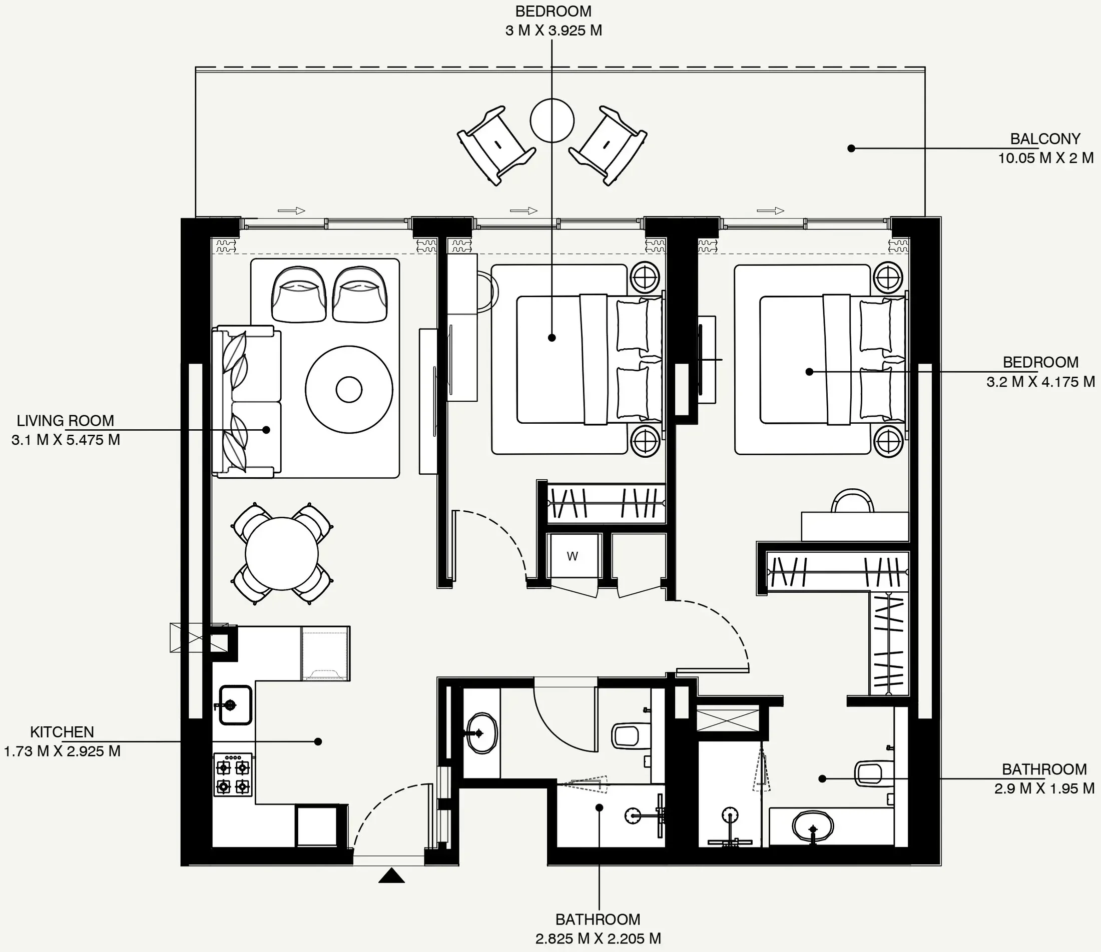 Azizi Azizi Venice floor plan