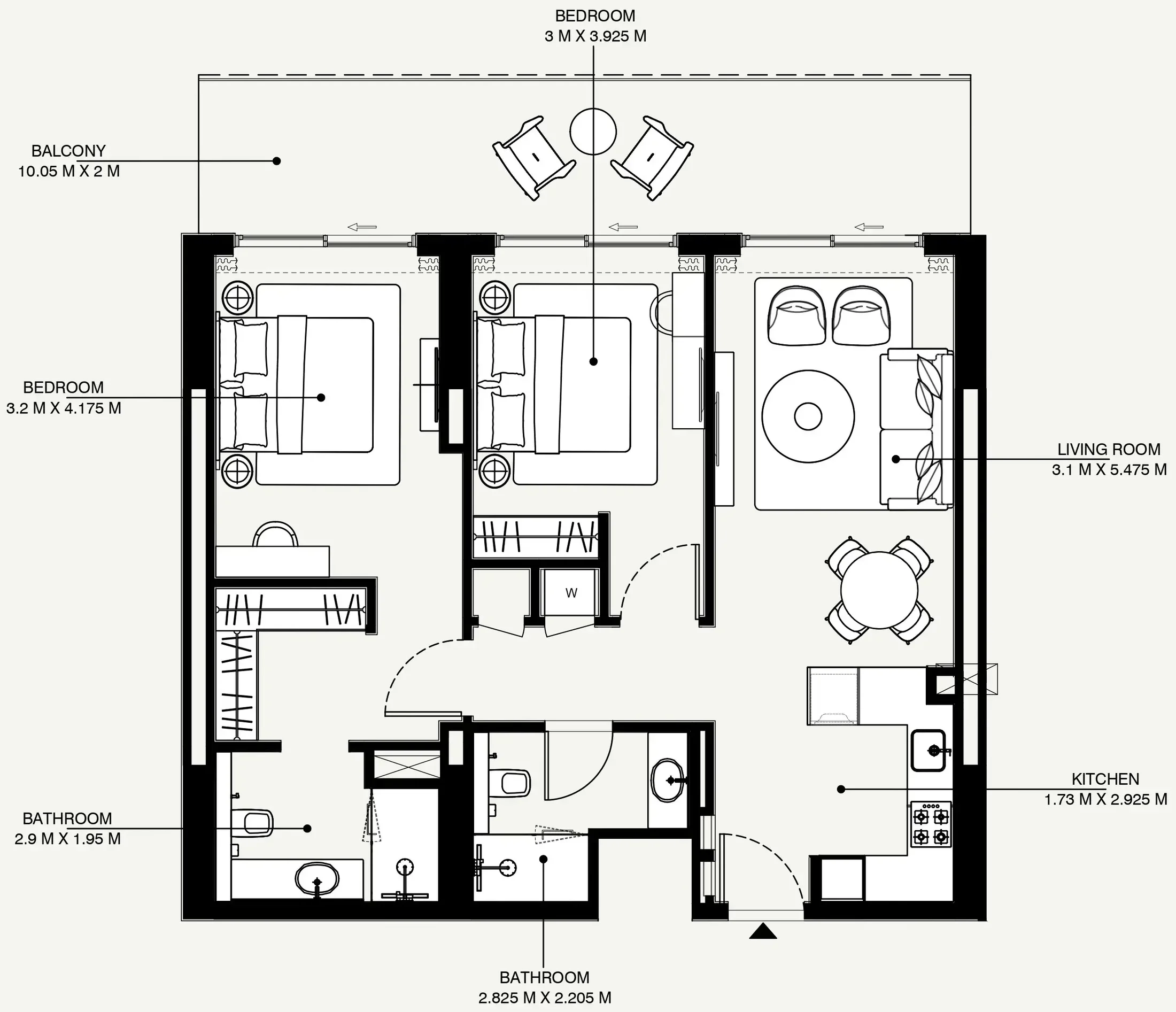 Azizi Azizi Venice floor plan