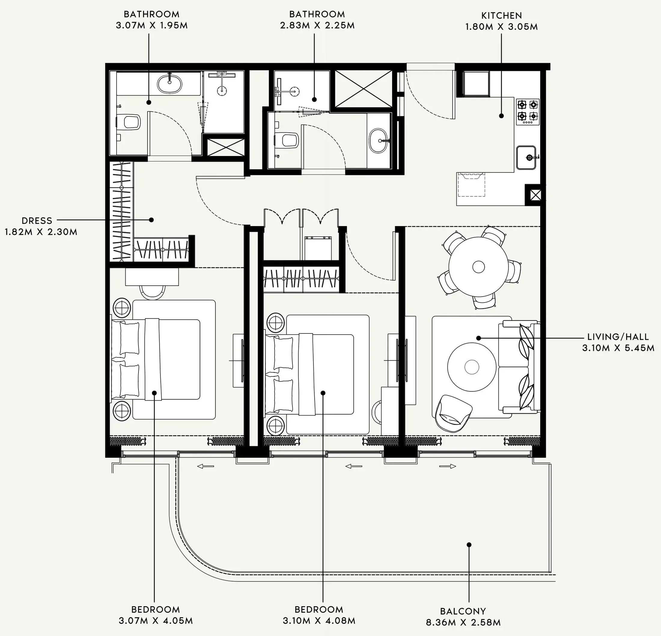 Azizi Azizi Venice floor plan