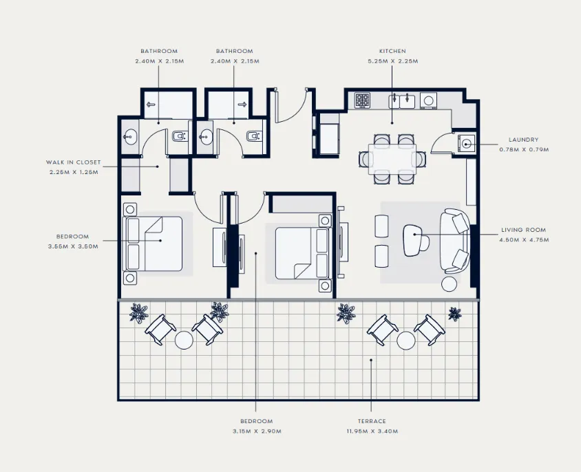 Azizi Azizi Venice floor plan