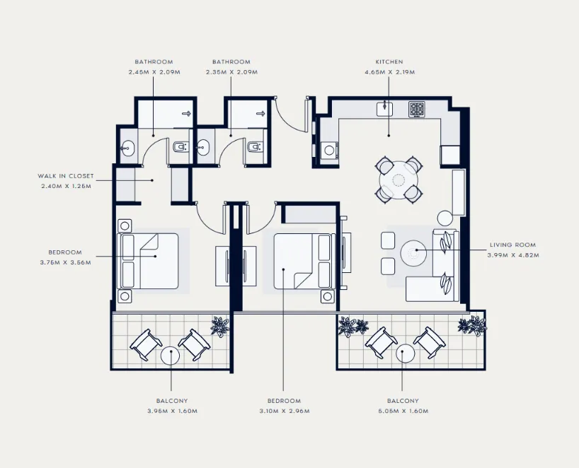Azizi Azizi Venice floor plan