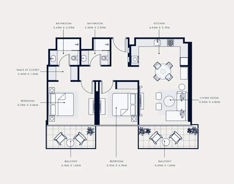 Azizi Azizi Venice floor plan