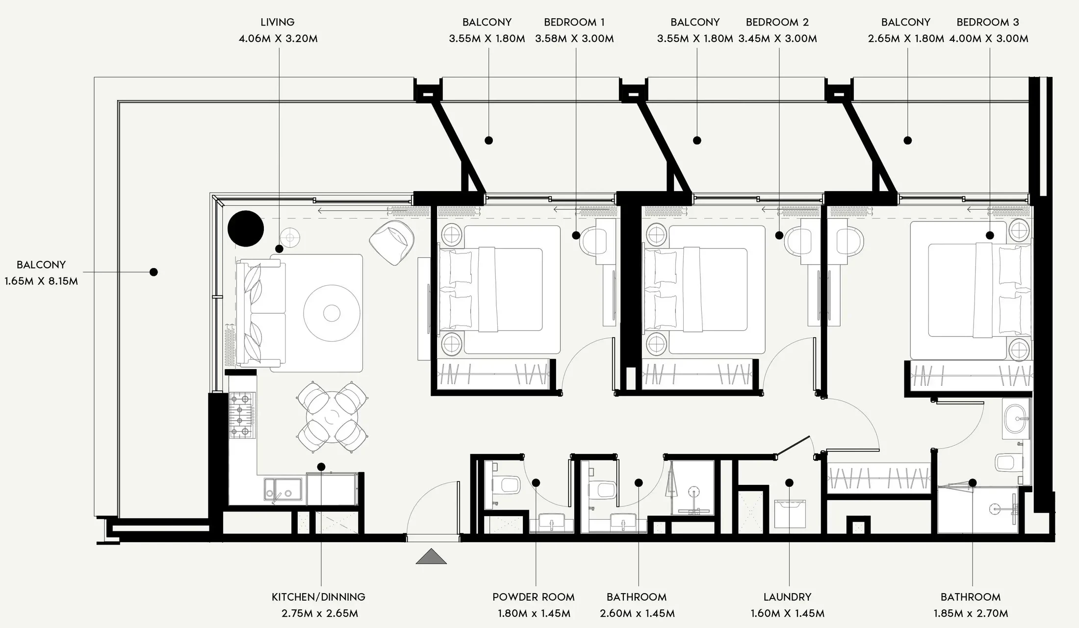 Azizi Azizi Venice floor plan