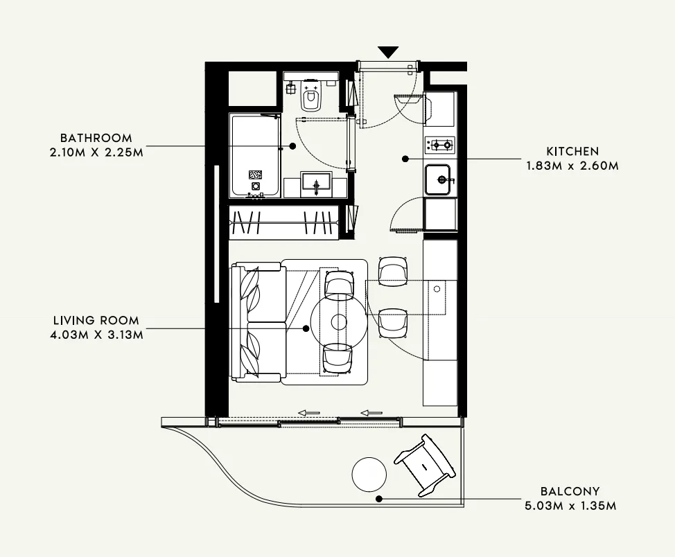 Azizi Azizi Venice floor plan