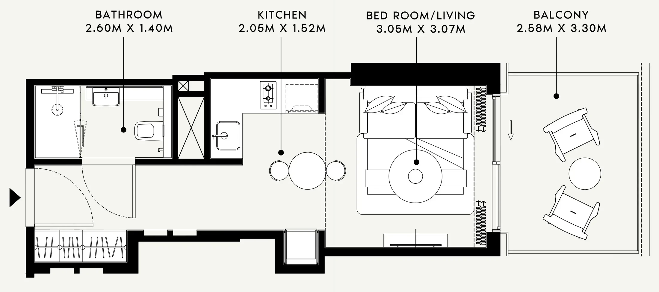Azizi Azizi Venice floor plan