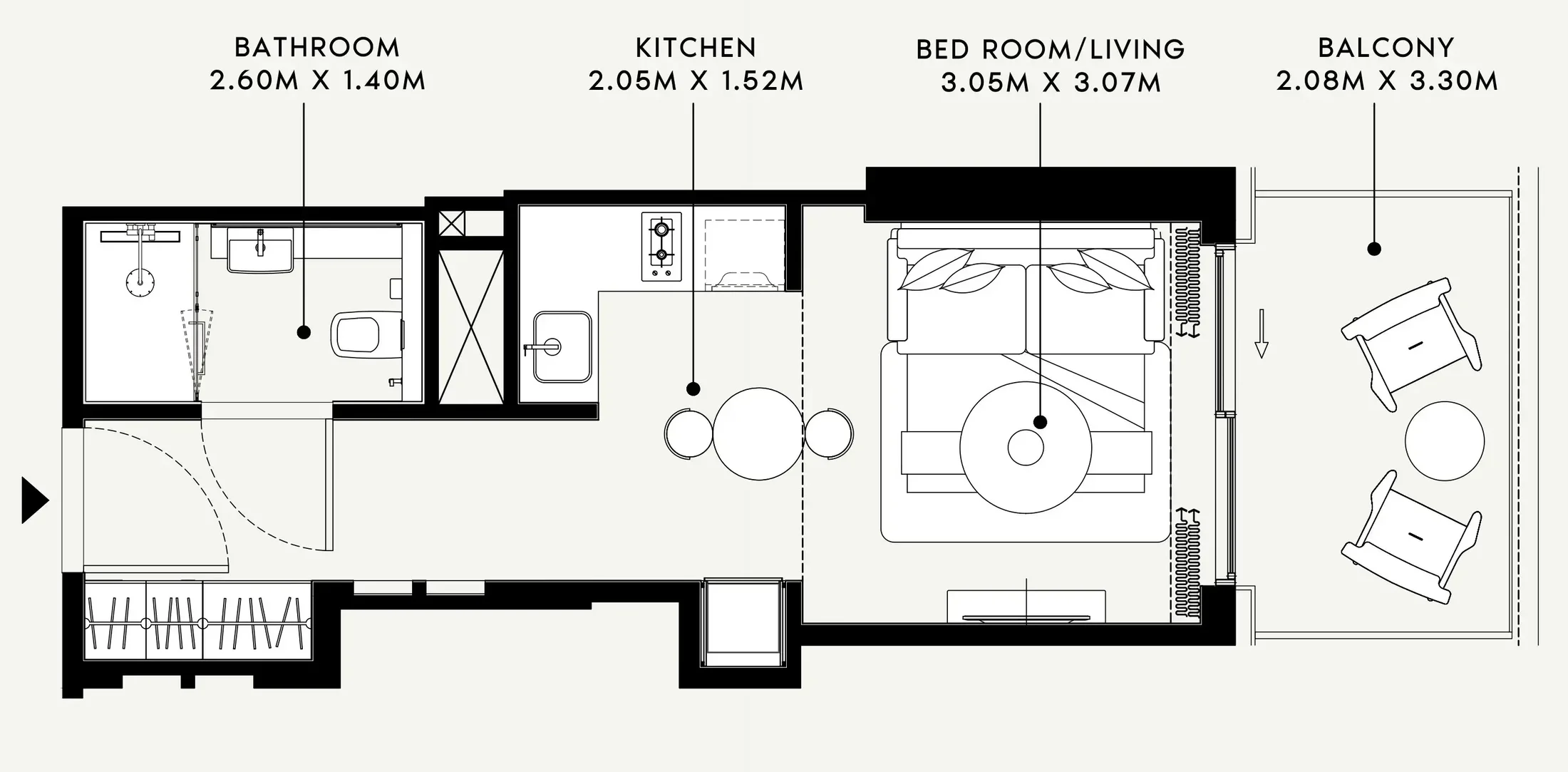 Azizi Azizi Venice floor plan