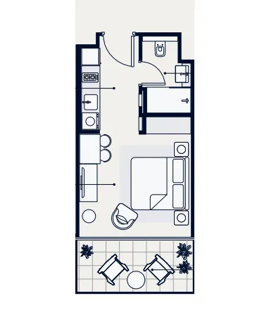 Azizi Azizi Venice floor plan