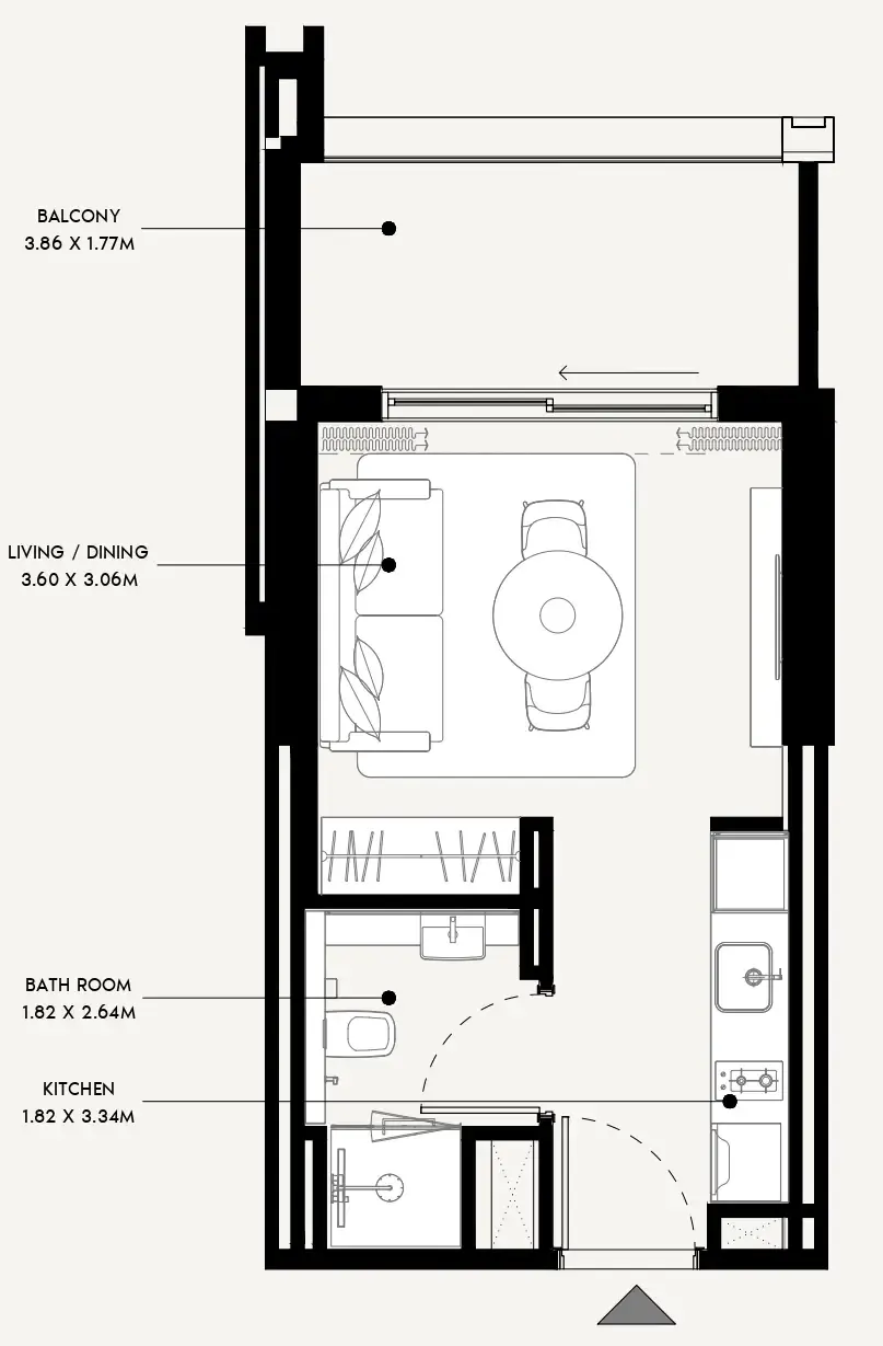 Azizi Azizi Venice floor plan
