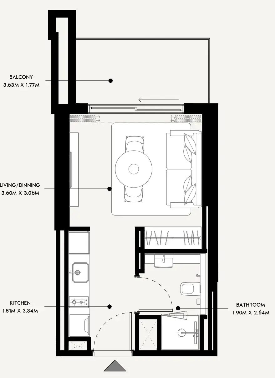 Azizi Azizi Venice floor plan
