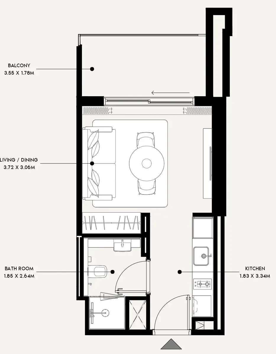 Azizi Azizi Venice floor plan