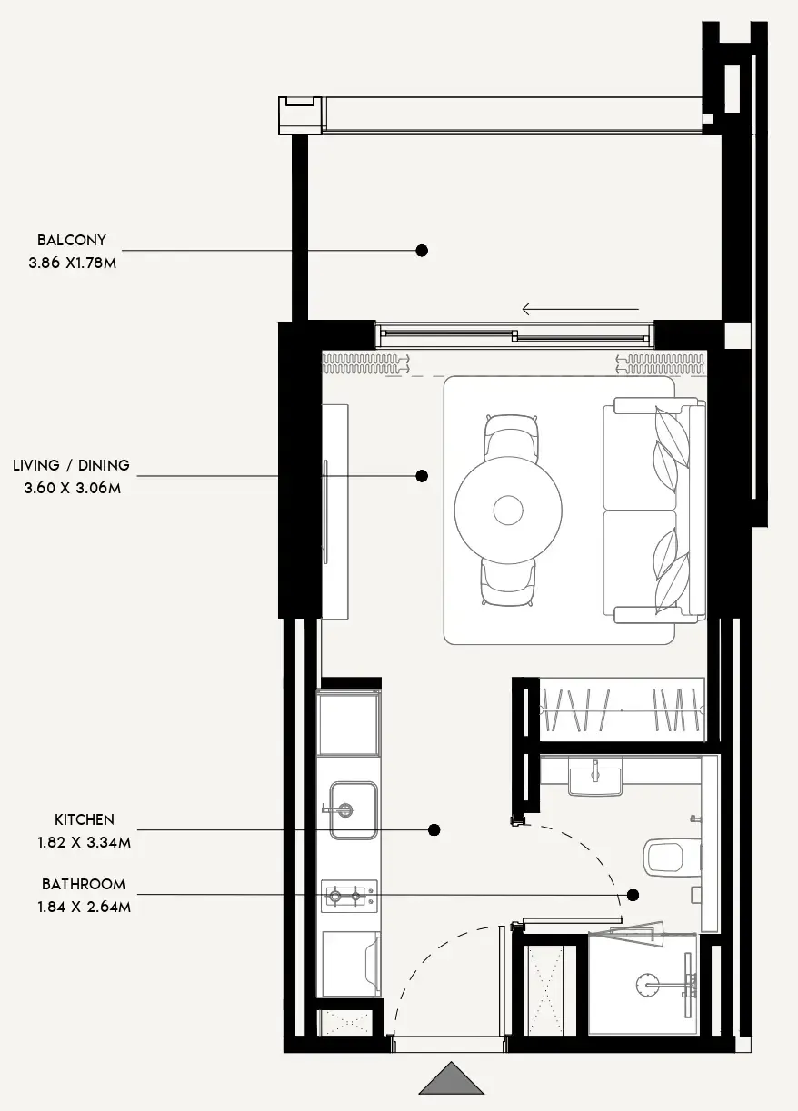Azizi Azizi Venice floor plan