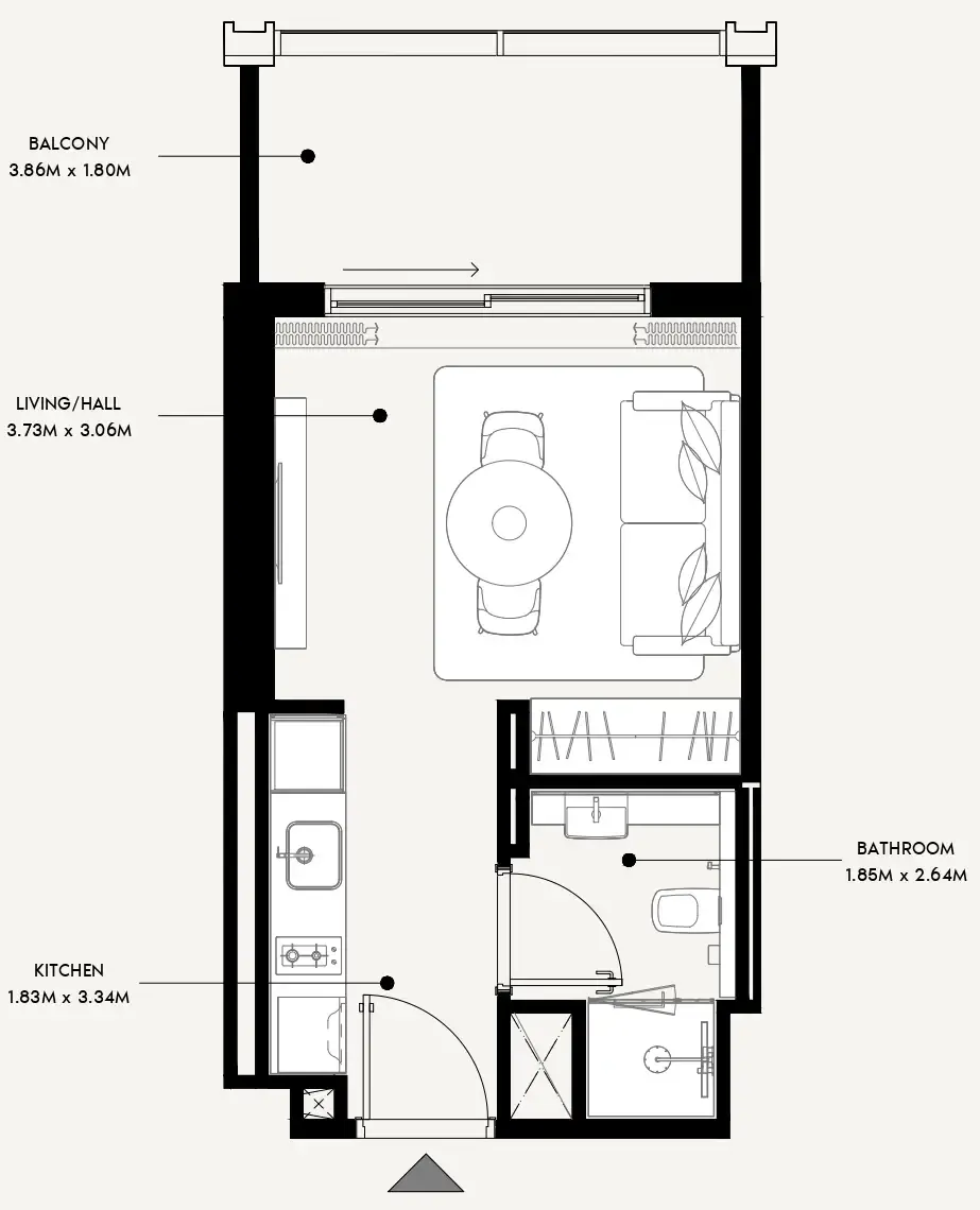 Azizi Azizi Venice floor plan