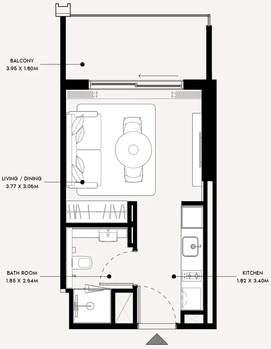 Azizi Azizi Venice floor plan