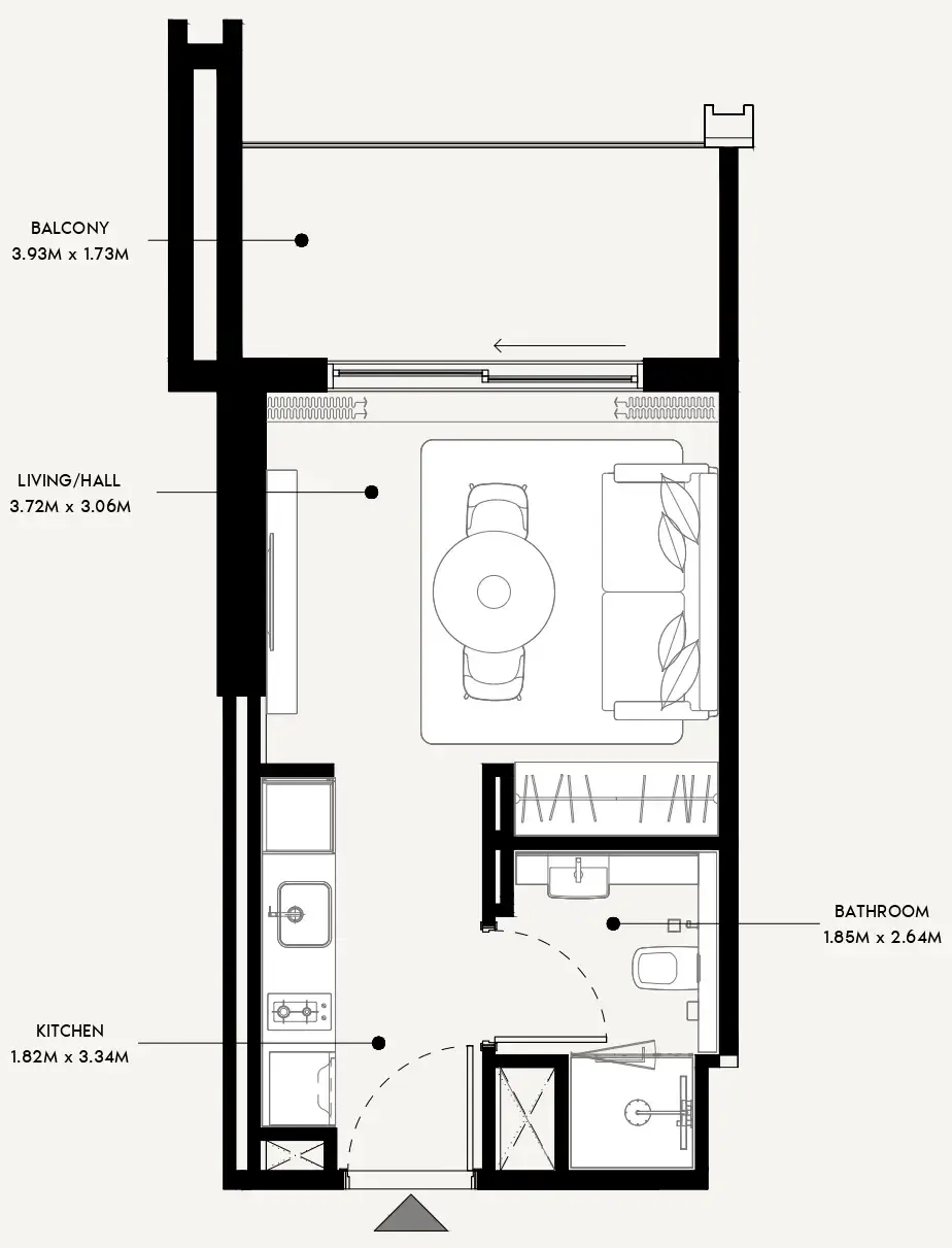 Azizi Azizi Venice floor plan