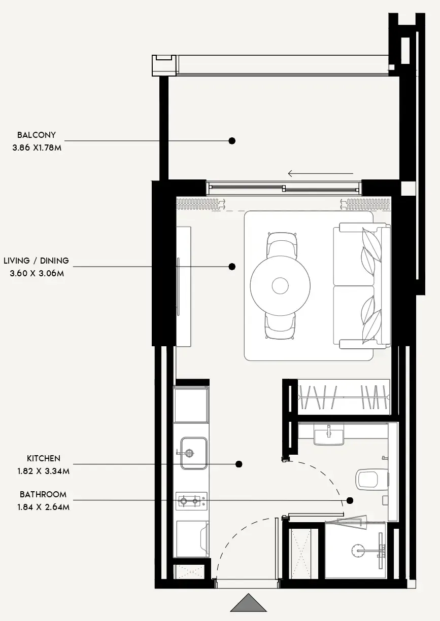 Azizi Azizi Venice floor plan