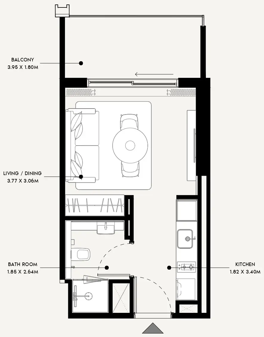 Azizi Azizi Venice floor plan
