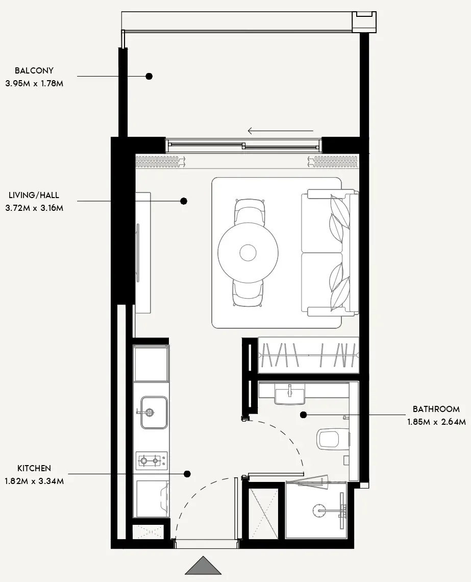 Azizi Azizi Venice floor plan