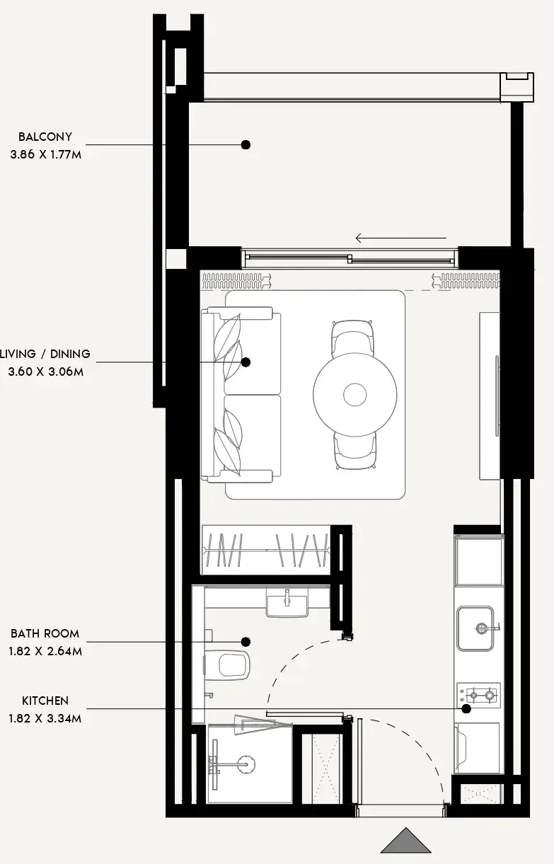 Azizi Azizi Venice floor plan