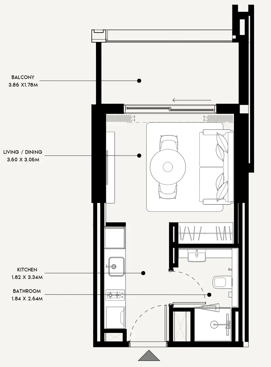 Azizi Azizi Venice floor plan