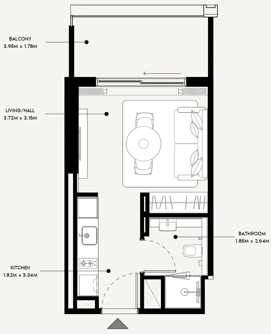 Azizi Azizi Venice floor plan