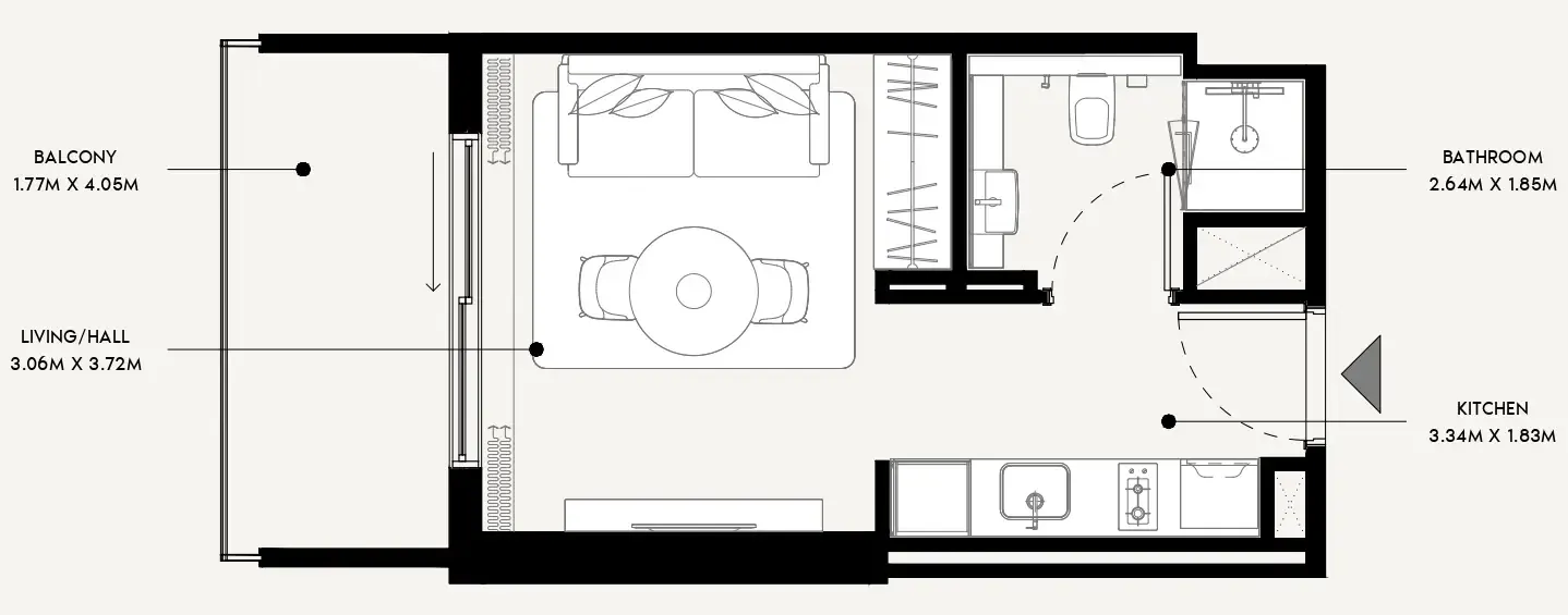 Azizi Azizi Venice floor plan