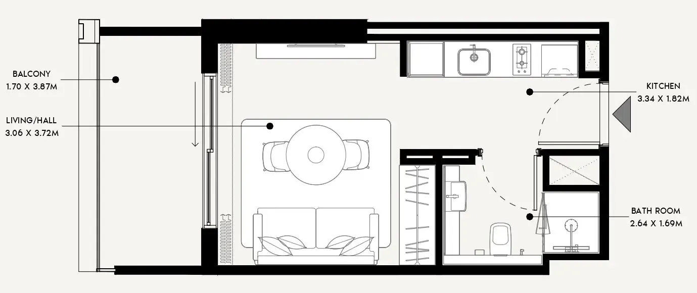 Azizi Azizi Venice floor plan
