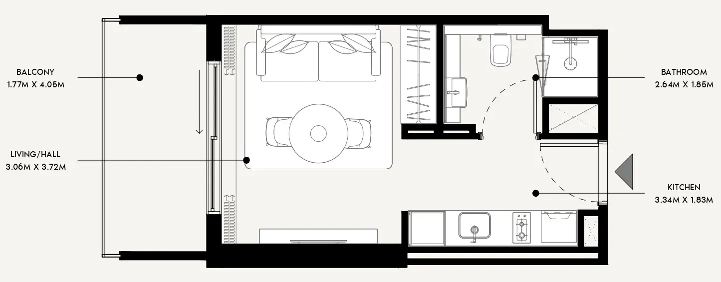 Azizi Azizi Venice floor plan