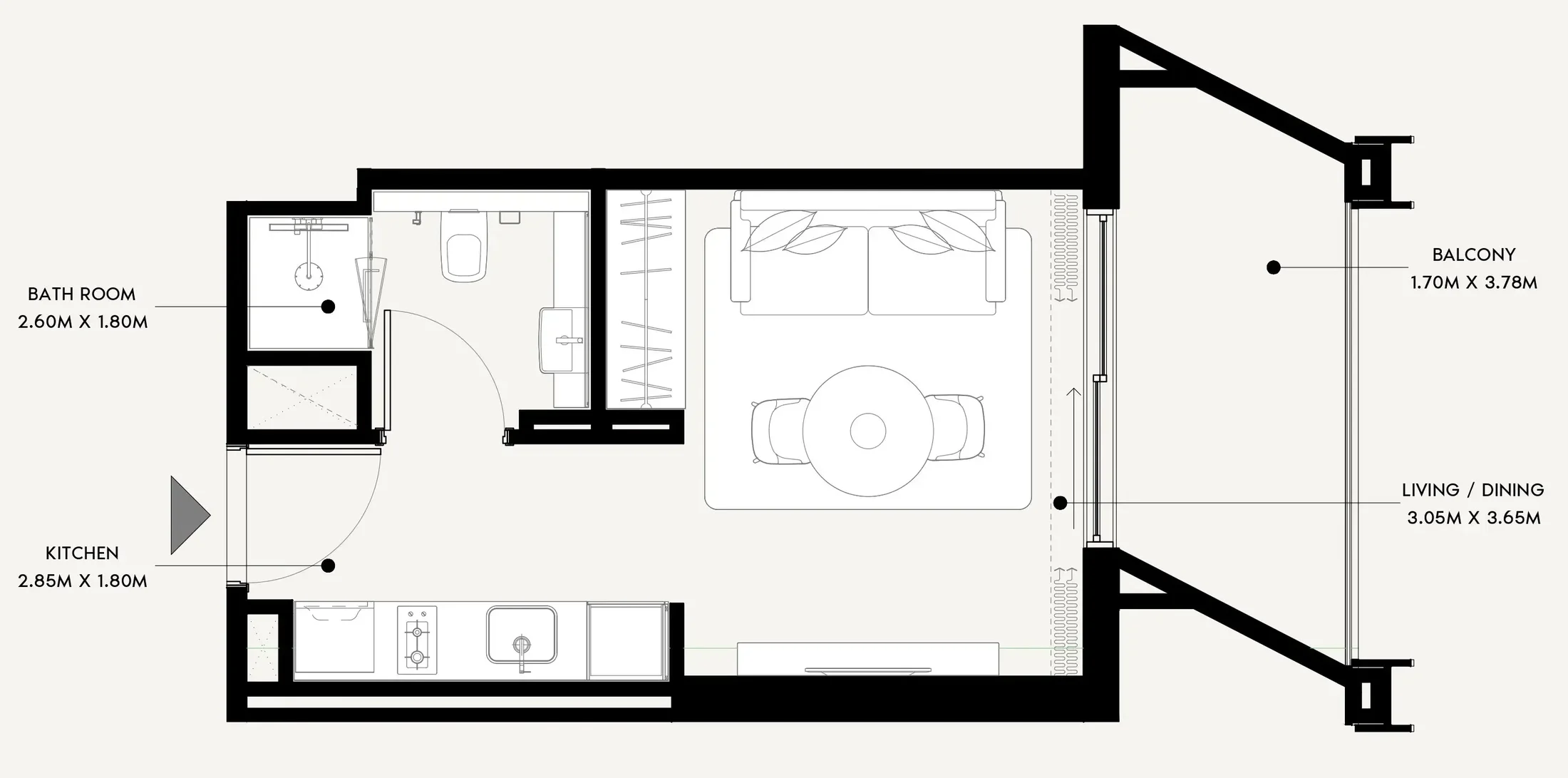 Azizi Azizi Venice floor plan
