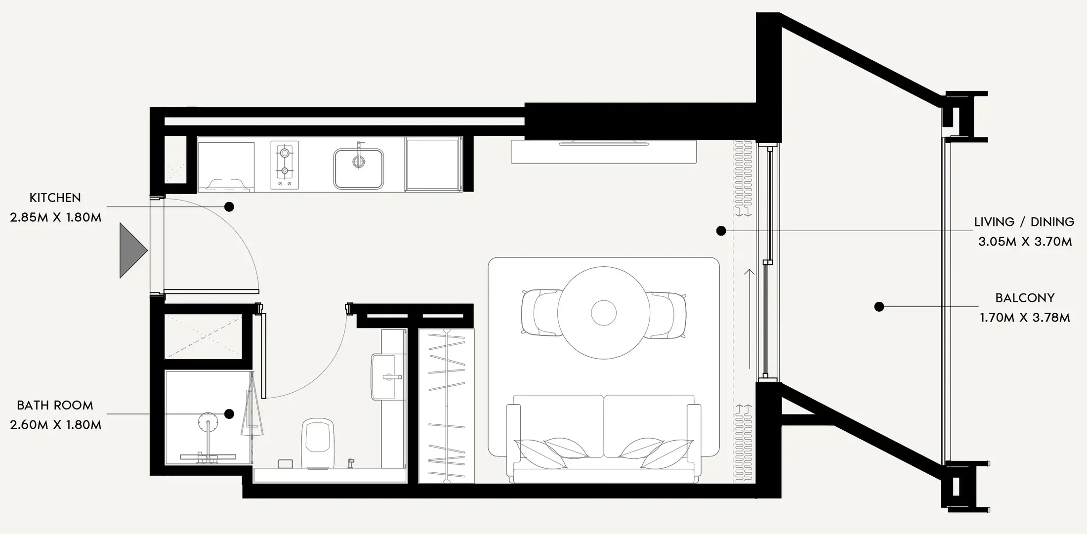 Azizi Azizi Venice floor plan