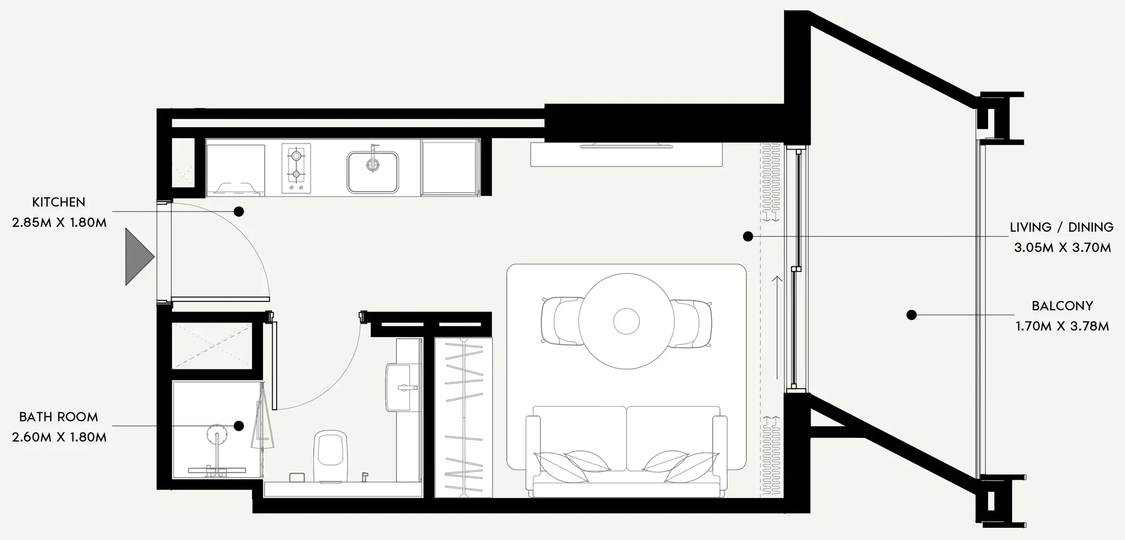 Azizi Azizi Venice floor plan